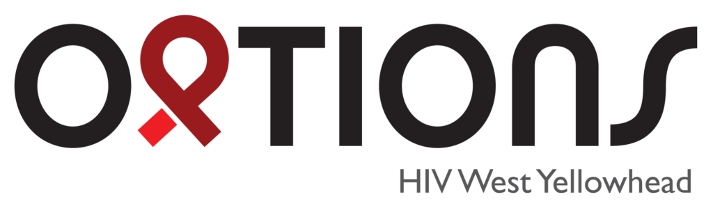 Options HIV West Yellowhead Logo